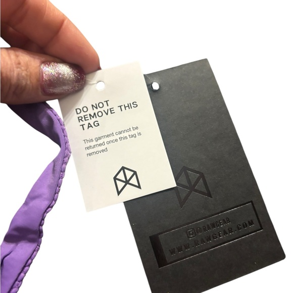 RAWGEAR War Sports Bra | Purple | Strappy Back | NWT | Various Sizes - Picture 3 of 7